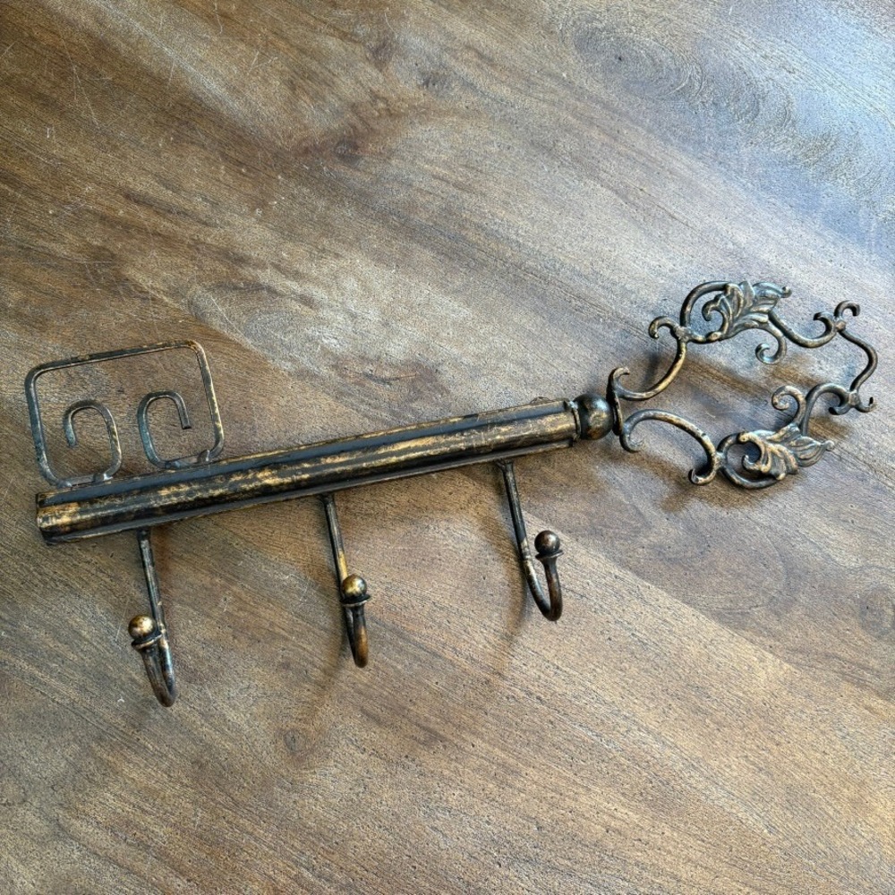 Key Holder Wall Mount Rack Decorative‎ Home Decor Rustic Entryway Coat Rack